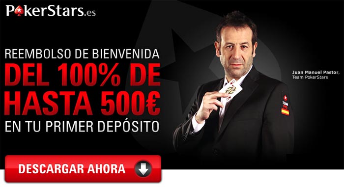 Bono bienvenida pokerstars